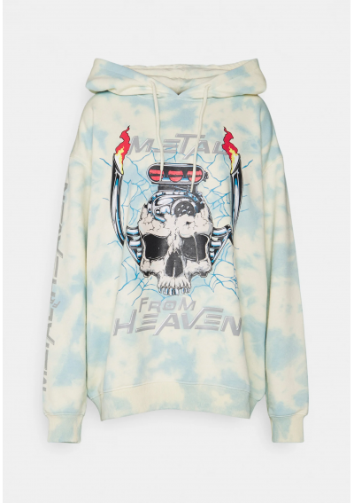 NEW girl ORDER METAL FROM HEAVEN TIE DYE HOODIE - Bluza