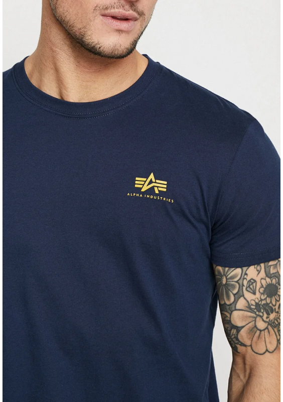 Alpha Industries BASIC SMALL LOGO - T-shirt basic