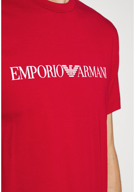 Emporio Armani T-shirt z nadrukiem