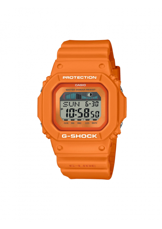 G-SHOCK Zegarek GLX-5600RT-4ER Pomarańczowy