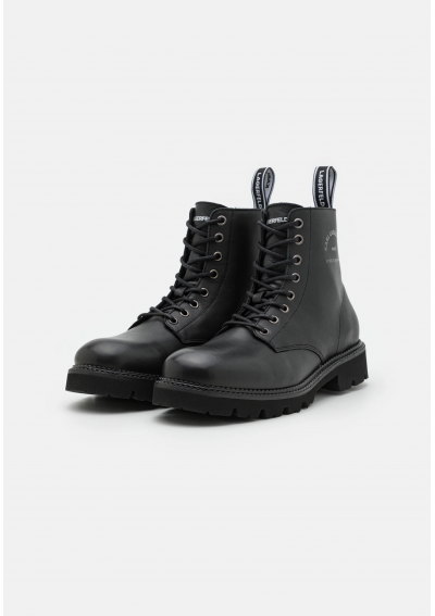 KARL LAGERFELD TROUPE MENS MAISON MID BOOT - Botki sznurowane