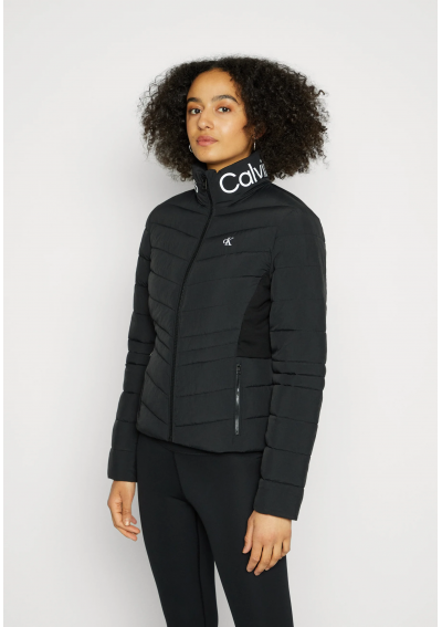 Calvin Klein Jeans LOGO COLLAR PADDED JACKET - Kurtka zimowa