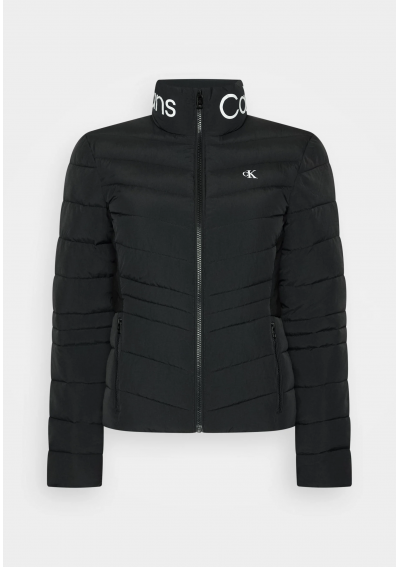 Calvin Klein Jeans LOGO COLLAR PADDED JACKET - Kurtka zimowa