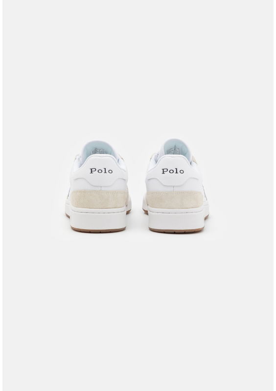 Polo Ralph Lauren COURT LEATHER & SUEDE SNEAKER - Sneakersy niskie
