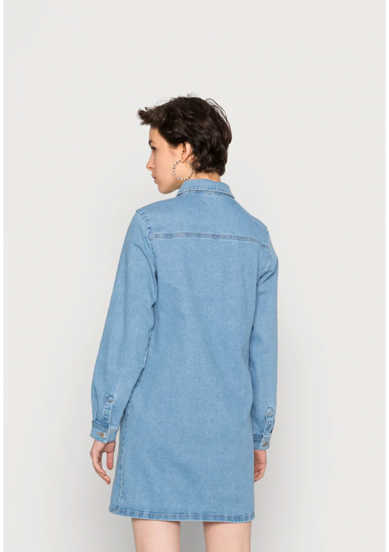 Pieces PCPERRY DRESS - Sukienka jeansowa