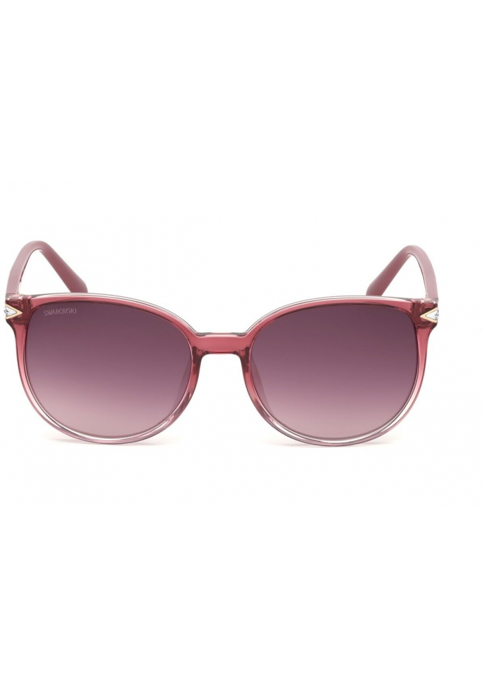 Swarovski okulary przeciwsłoneczne SK 191-F 72T różowo-bordowe