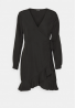 Vero Moda Petite VMHENNA WRAP FRILL DRESS - Sukienka letnia