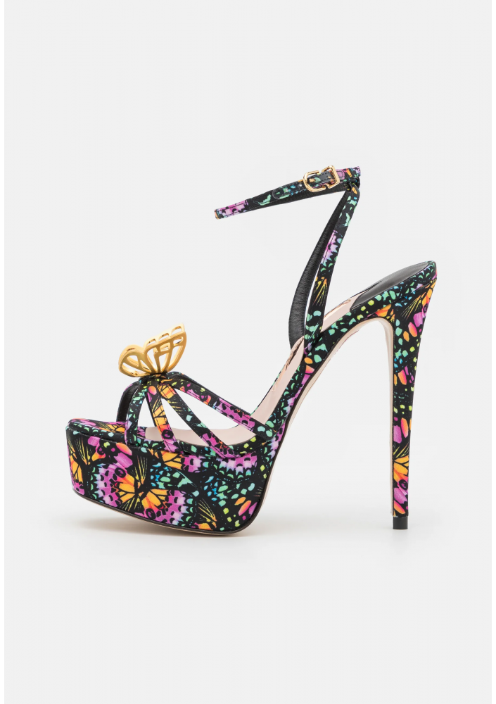 Sophia Webster MARIPOSA PLATFORM - Sandały na obcasie