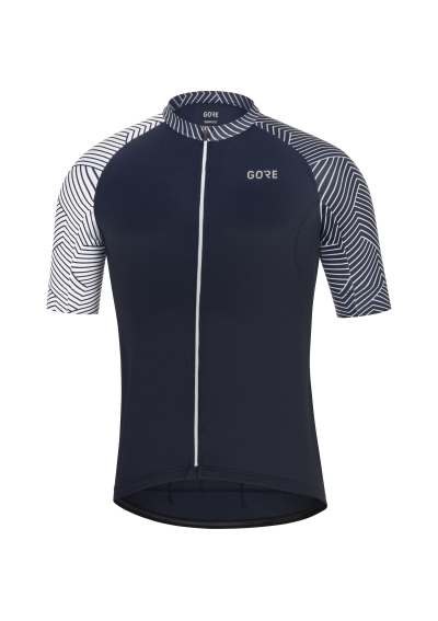 GOREWEAR C5 Koszulka rowerowa z zamkiem błyskawicznym NAVY