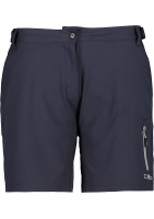 CMP Szorty damskie Da Free Bike Con Mesh Interna Antracyt