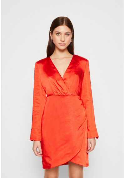 YAS YASSANNIE DRAPE DRESS - Sukienka koktajlowa