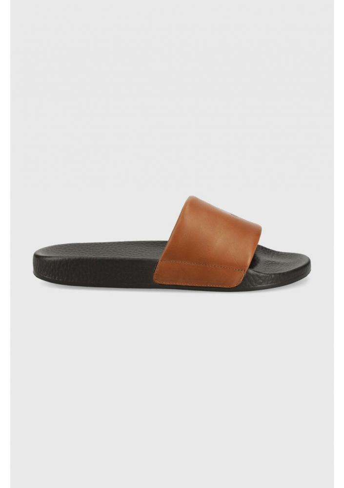 Polo Ralph Lauren klapki skórzane Polo Slide