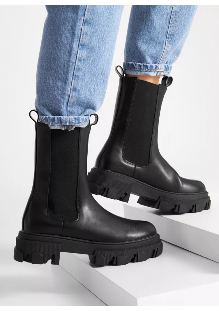 DeeZee Botki Damskie Na Platformie