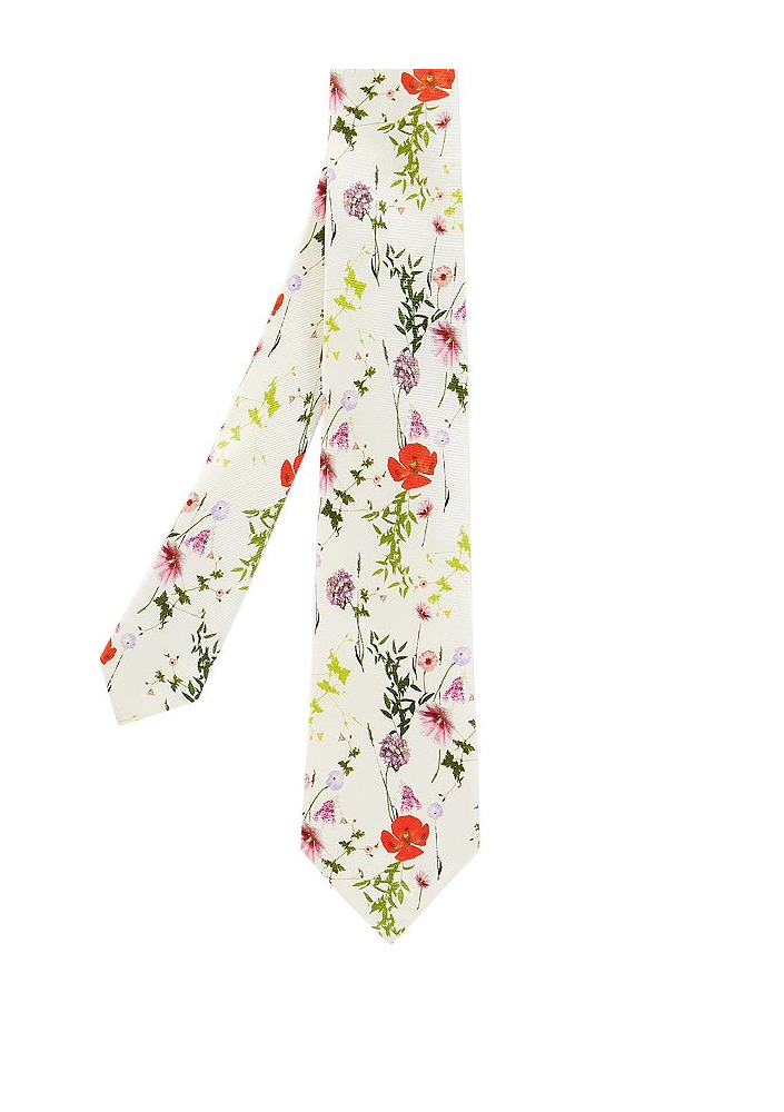 TED BAKER Kansal Jedwabny krawat