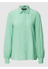 Weekend Max Mara Bluzka koszulowa z jedwabiu model ‘GEO’ - zielony
