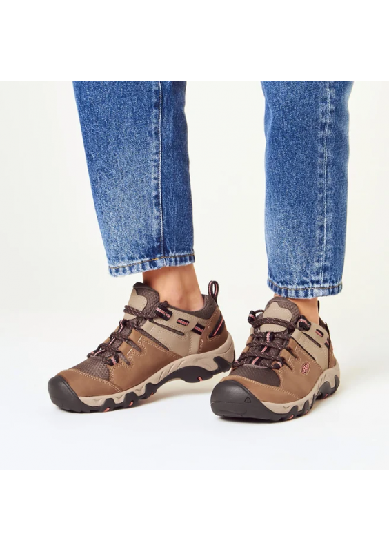 Keen Trekkingi Steens Wp 1022336 Timberwolf/Coral
