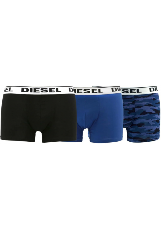 Diesel Men's 3 Pack - Boxer Trunk Kory Cotton Stretch