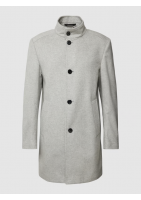 JOOP! Collection Płaszcz ze stójką model ‘Maron’ - jasnoszary