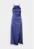 YAS Sukienka koktajlowa 26031521 Granatowy Regular Fit