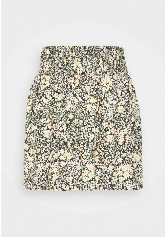 ONLY Petite – Spódnica mini – Cloud Dancer/żółty