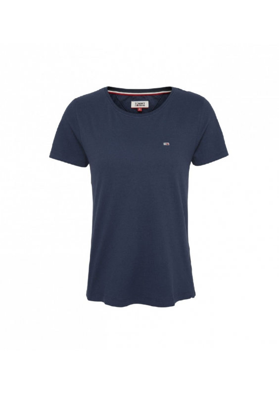 Tommy Jeans T-Shirt Soft Jersey DW0DW14616 NAVY Regular Fit