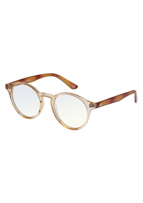 Le Specs WHIRLWIND BLUE LIGHT SAND VINTAGE TORT GLASSES