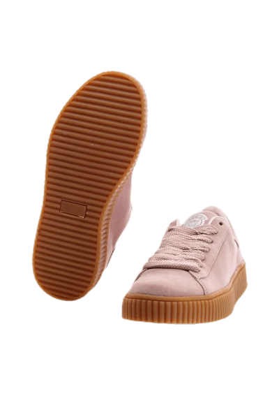 SVEA ANNA WIDE LACE SNEAKER PINK