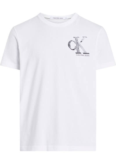 Calvin Klein Jeans T-Shirt Institutional J30J324671 Czarny Regular Fit