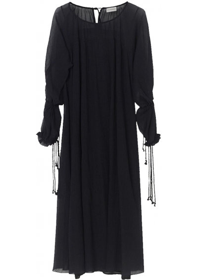 MALENE BIRGER CZARNA SUKIENKA DORIE