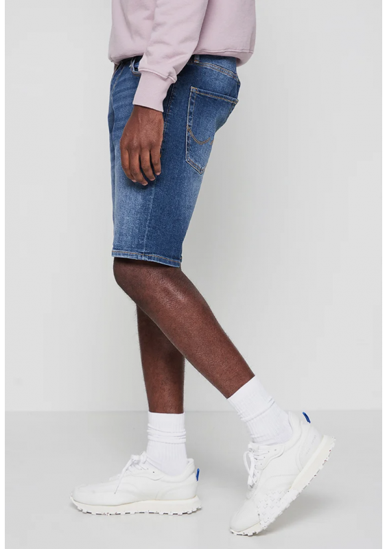 Jack & Jones Szorty jeansowe - niebieski