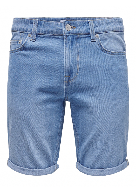 ONLY & SONS REGULAR FIT DENIM SHORT