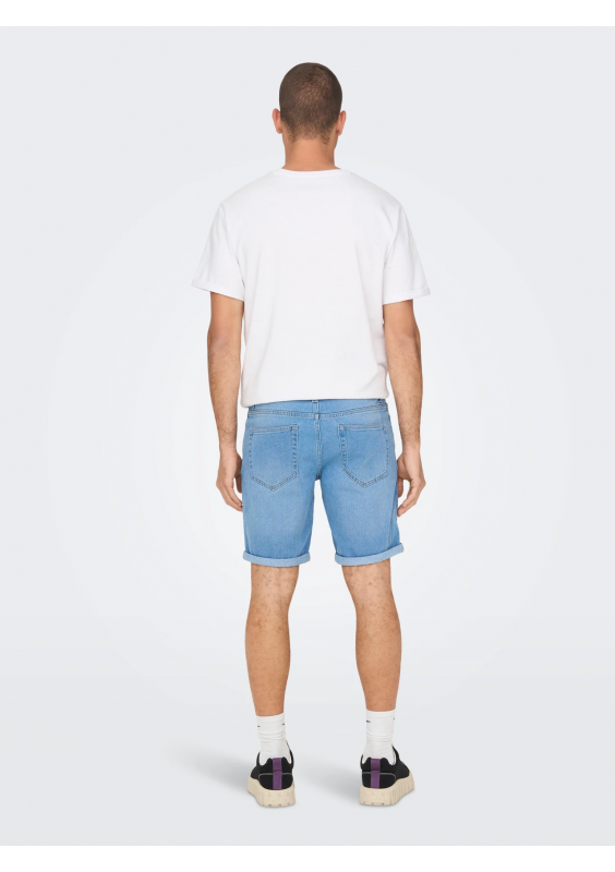 ONLY & SONS REGULAR FIT DENIM SHORT