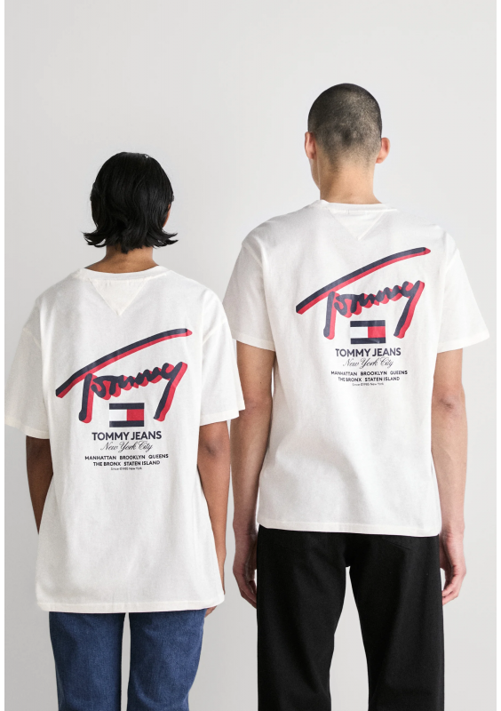 Tommy Jeans UNISEX - T-shirt z nadrukiem