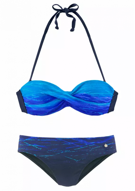 LASKANA BIKINI TYPU BANDEAU NA FISZBINACH