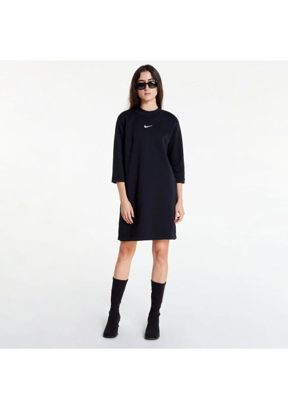 NIKE SUKIENKA SPORTSWEAR PHOENIX FLEECE 3/4-SLEEVE DRESS