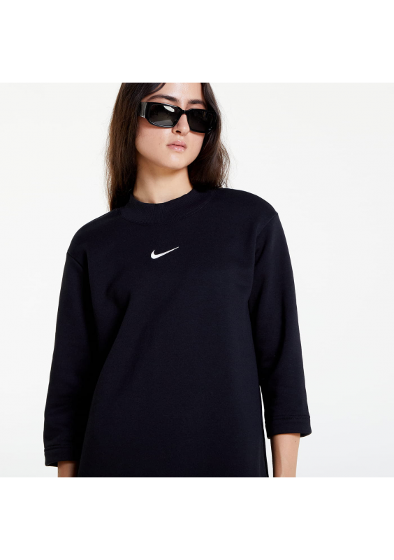 NIKE SUKIENKA SPORTSWEAR PHOENIX FLEECE 3/4-SLEEVE DRESS