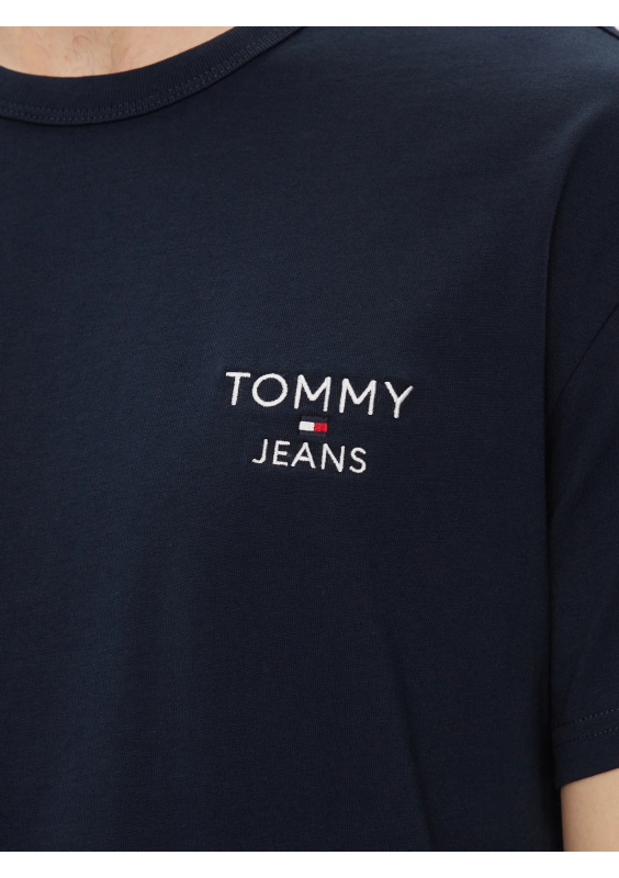 Tommy Jeans T-Shirt DM0DM18872 Granatowy