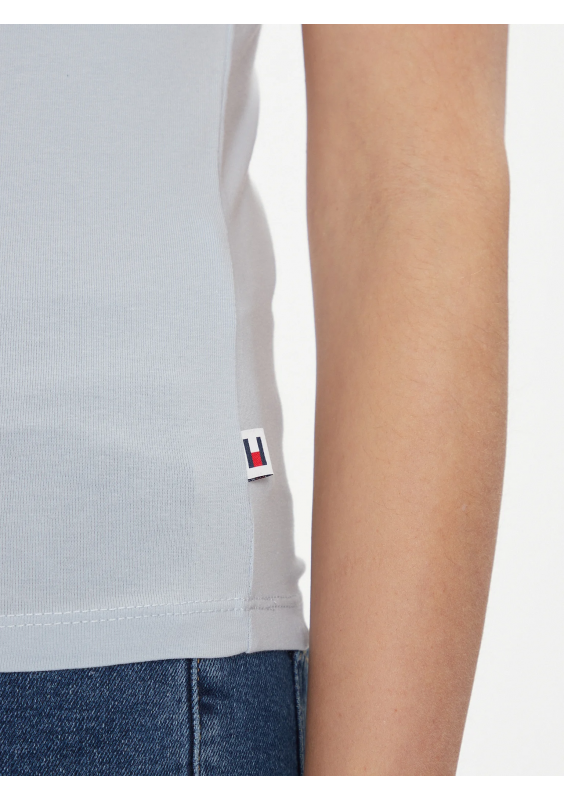 Tommy Jeans T-Shirt Błękitny