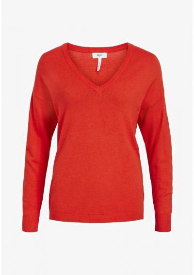 Object LS V-NECK NOOS - Sweter