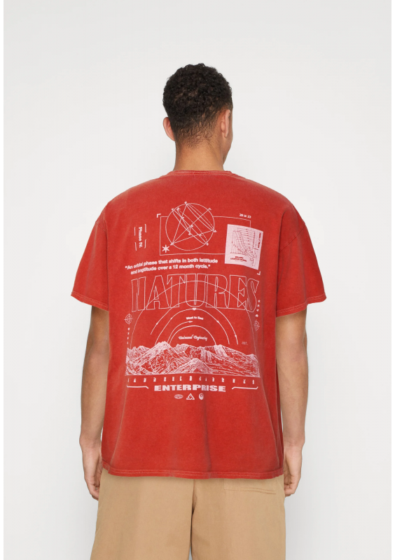 BDG Urban Outfitters NATURES ENTERPRISE - T-shirt z nadrukiem