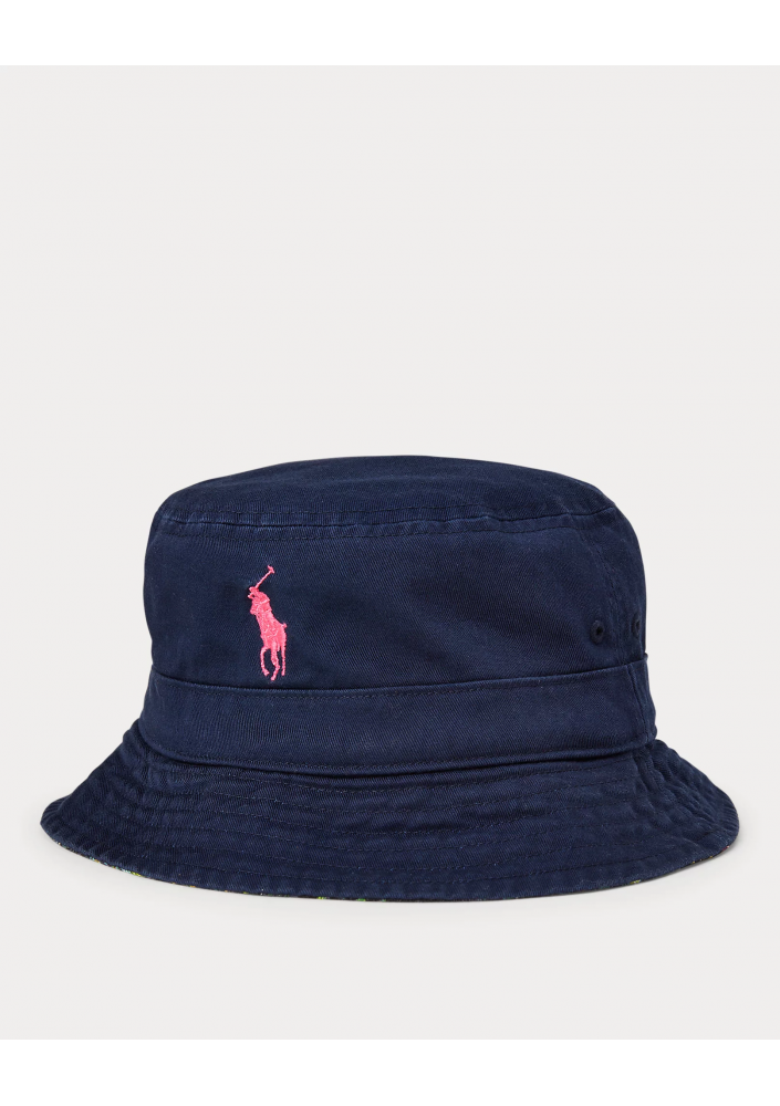 Polo Ralph Lauren Tropikalny dwustronny kapelusz typu bucket hat