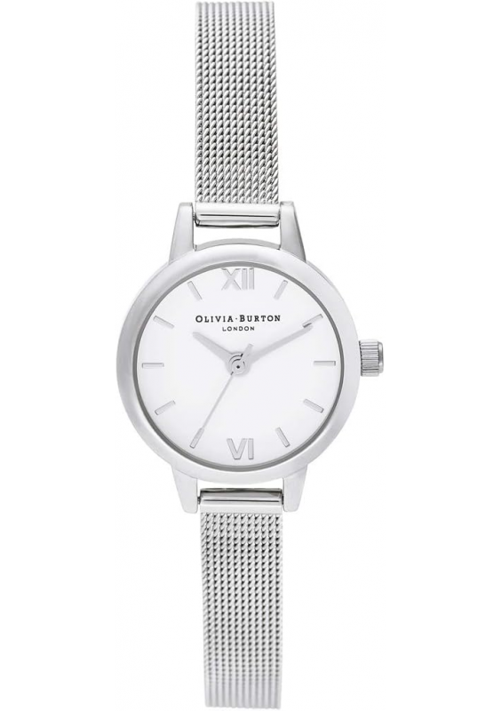 OLIVIA BURTON MINI DIAL ZEGAREK DAMSKI Z BIAŁĄ TARCZĄ - OB16MC60