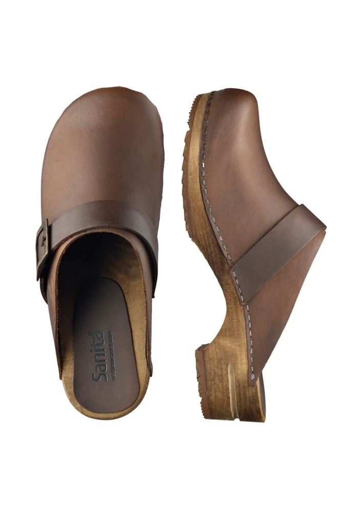 Sanita Urban Clogs 453062 78 Chodaki Brązowe