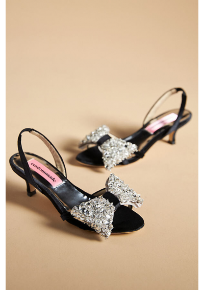 CUSTOMMADE Abla Crystal Kitten szpilki