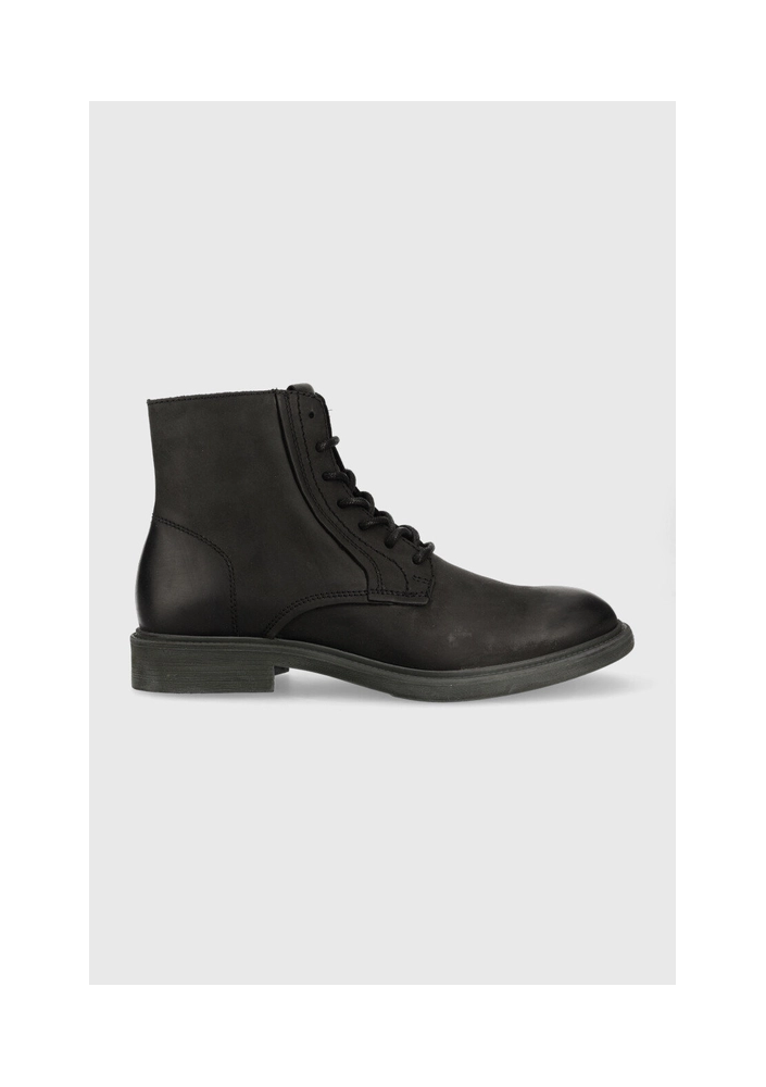 Jack & Jones buty skórzane Walton męskie kolor czarny