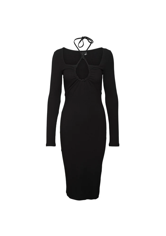 Vero Moda Sukienka damska VMALASKA - Czarna