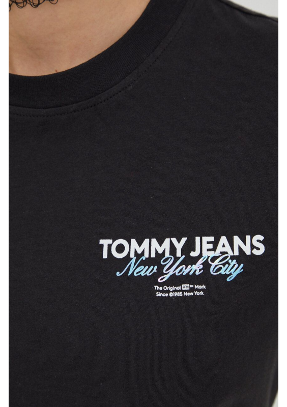 Tommy Jeans t-shirt bawełniany damski kolor biały DW0DW18785