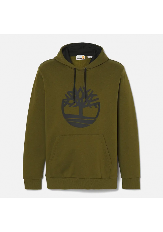 Timberland – Męska bluza Northwood Tree Logo Brushback TB0A626U-TB0A626U-302 Khaki