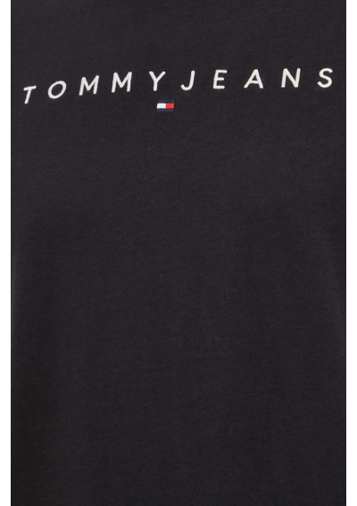 Tommy Jeans t-shirt bawełniany czarna