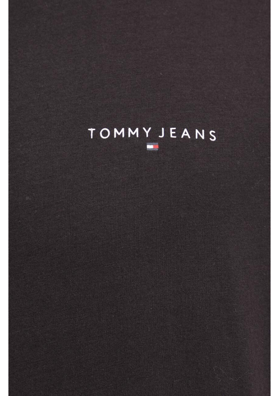 Tommy Jeans t-shirt męski czarny DM0DM18555